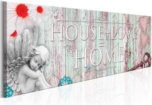 Obraz - Home: House + Love