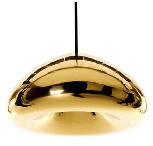 Toolight - závěsná stropní zrcadlová lampa, zlatá, OSW-00420