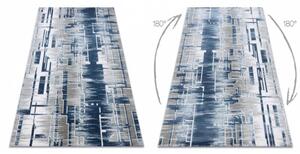 Luxusní kusový koberec akryl Don modrý 100x200cm