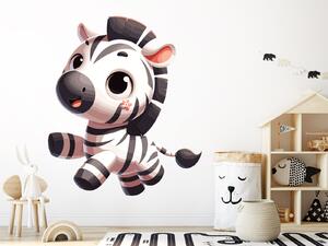 Roztomilá zebra arch 85 x 100 cm