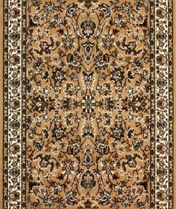 Spoltex Klasický kusový koberec Samira New - 12002-050 Beige | červená Typ: 60x110 cm