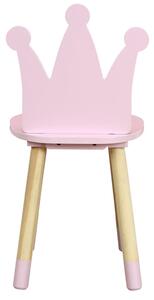 Dětská židle Puppe růžová