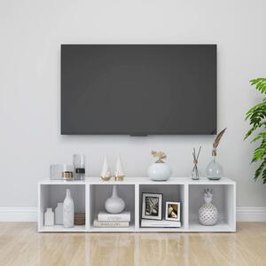 TV stolky Brisa - 4 ks - dřevotříska - 37x35x37 cm | bílé