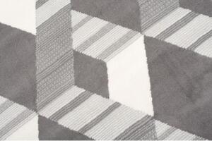 Kusový koberec PP Jason šedý 180x260cm