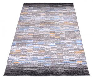 Kusový koberec PP Gabe šedomodrý 80x150cm