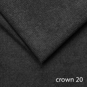 Taburet OSLO | crown 20 šedočerná