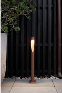 Louis Poulsen - Flindt Garden Zahradní Lampa Long LED 2700K s Base Corten - Lampemesteren
