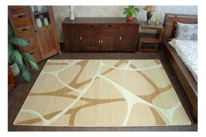 Kusový koberec Síť krémový 140x190 140x190cm