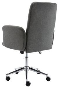 Kancelářská židle Waitte - textil | tmavě šedá