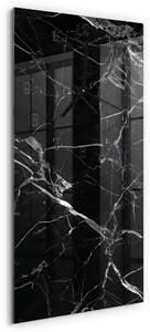 Skleněné hodiny vertikální Grafit zsppc-30x60-00057467