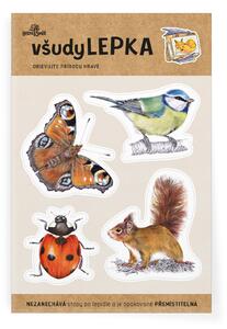 Všudylepka vel. 1 -043 - mix zvířátek