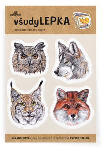 Všudylepka vel. 1 -040 - zvířecí portréty