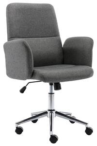 Kancelářská židle Waitte - textil | tmavě šedá