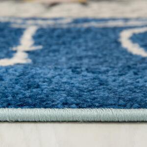 Dětský kusový koberec Pro námořníky modrý 160x220cm