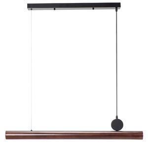 Toolight - LED stropní lampa APP969-1CP, hnědá-černá mřížka, OSW-07002
