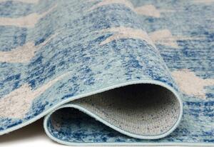 Dětský kusový koberec Hvězdičky modrý 140x200cm