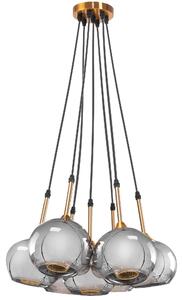 Toolight - Stropní lampa ze skla 7xG9 APP898-7CP, OSW-06670
