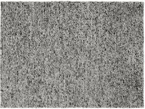 Linie Design Vlněný koberec Sigri Charcoal, uhlově šedý Rozměr: 140x200 cm