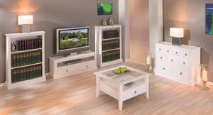 TV stolek Provence, bělená borovice