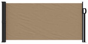 Zatahovací boční markýza taupe 100 x 500 cm