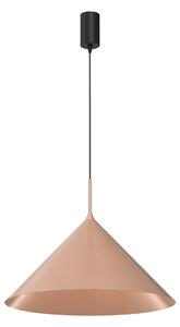 Závěsné svítidlo Capital, 1x měděné kovové stínítko, (fi 46cm), b
