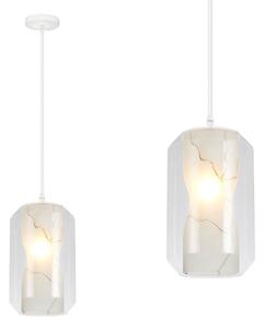 Toolight - závěsné svítidlo MARBLE E27 60W APP909-1CP, mramorový efekt, OSW-06675