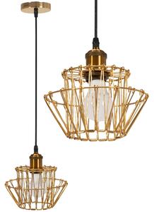 Toolight Závěsné stropní svítidlo APP942-1CP Set 36 cm zlatá