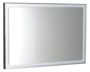 LUMINAR zrcadlo v rámu s LED osvětlením 900x500mm, chrom NL559