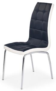 Jídelní židle SCK-186 černá/bílá
