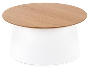 Konferenční stolek OZZERO přírodní/bílá