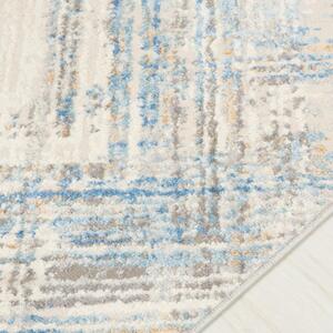 Kusový koberec Uranos krémově modrý 80x150cm