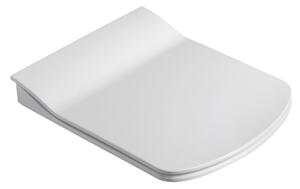 GLANC WC sedátko, Slim soft close, duroplast, bílá GC5030