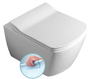 Sapho GLANC WC závěsné rimless, 37x51,5 cm, GC321