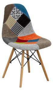 Jídelní židle UNO patchwork barevná