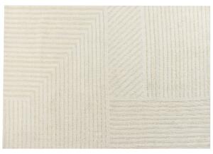 Vlněný koberec 160 x 230 cm béžový ABEGUM