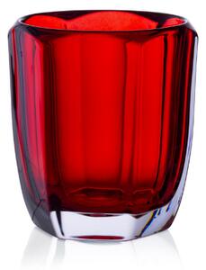 Bohemia Crystal Sklenice na whisky Lumier - červená 300ml (set po 2ks)