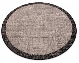 Kusový koberec Sindy béžový 2 kruh 160cm