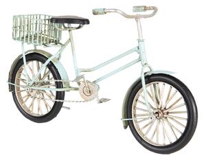 Kovový retro model mintového kola s košíkem - 23*7*13 cm