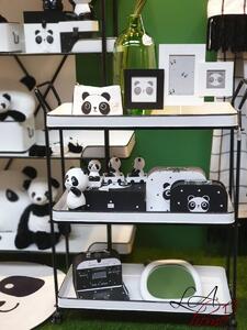 Sada 3papírových kufříků Panda - 25*20*10cm