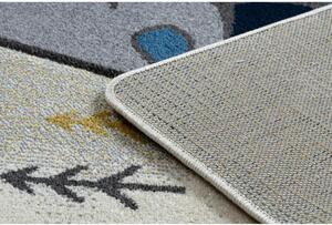 Dětský kusový koberec Týpí šedý 120x170cm