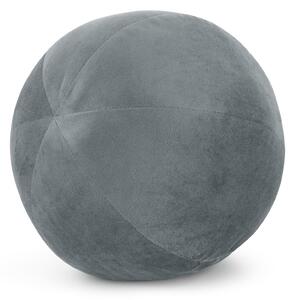 DEKORAČNÍ POLŠTÁŘ GAJA4 (FI) 24 CM STŘÍBRNÁ