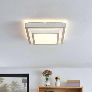 Lindby - Mirco Square LED Stropní Lampa L37,5 Alu/WhiteLindby - Lampemesteren