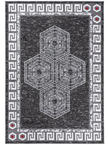 Kusový koberec PP Argos tmavě šedý 120x170cm
