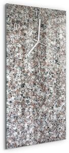 Skleněné hodiny vertikální Grafit zsppb-30x60-00092758