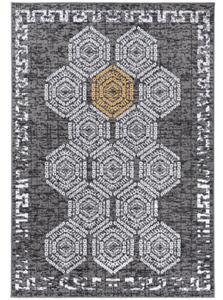 Kusový koberec PP Chalkis šedý 120x170cm