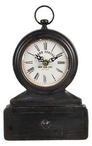 Vintage stolní hodiny Grand Central - 18*5*27 cm / 1*AA