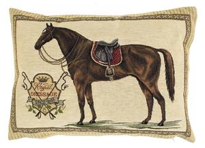 Gobelínový polštář Kůň Royal Dressage - 45*15*31cm - Mars & More