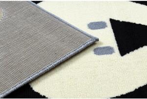 Dětský kusový koberec PP Tučňák šedý 120x160cm