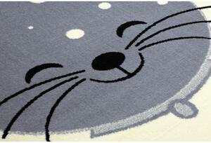 Dětský kusový koberec PP Kitten krémový 160x220cm