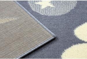 Dětský kusový koberec PP Bert šedý 200x300cm